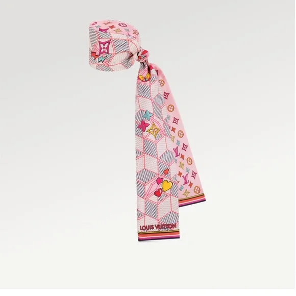 NEW LOUIS VUITTON DAMIER POP UP BANDEAU - M77697 - Picture 14 of 14